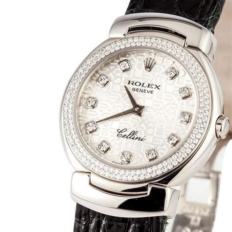 womens rolex cellini|Rolex cellini diamond bezel.